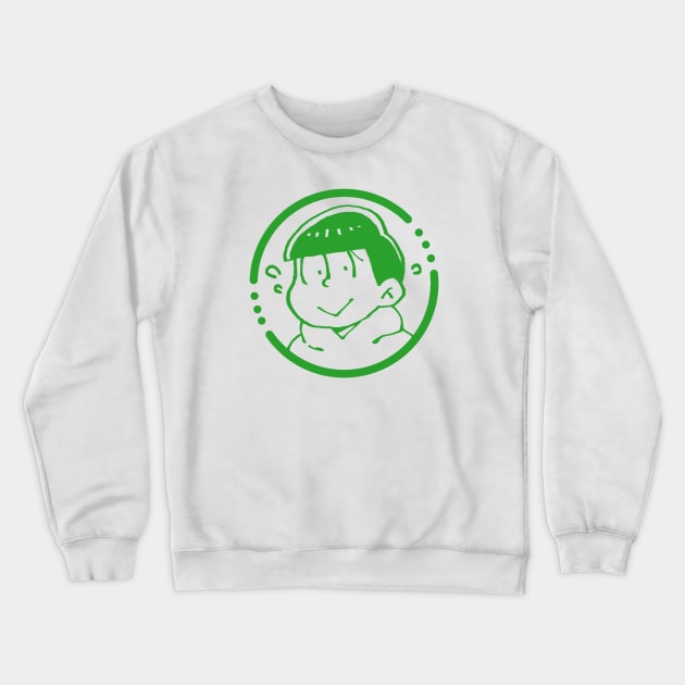 Osomatsu-san: Choromatsu Crewneck Sweatshirt by yousachi